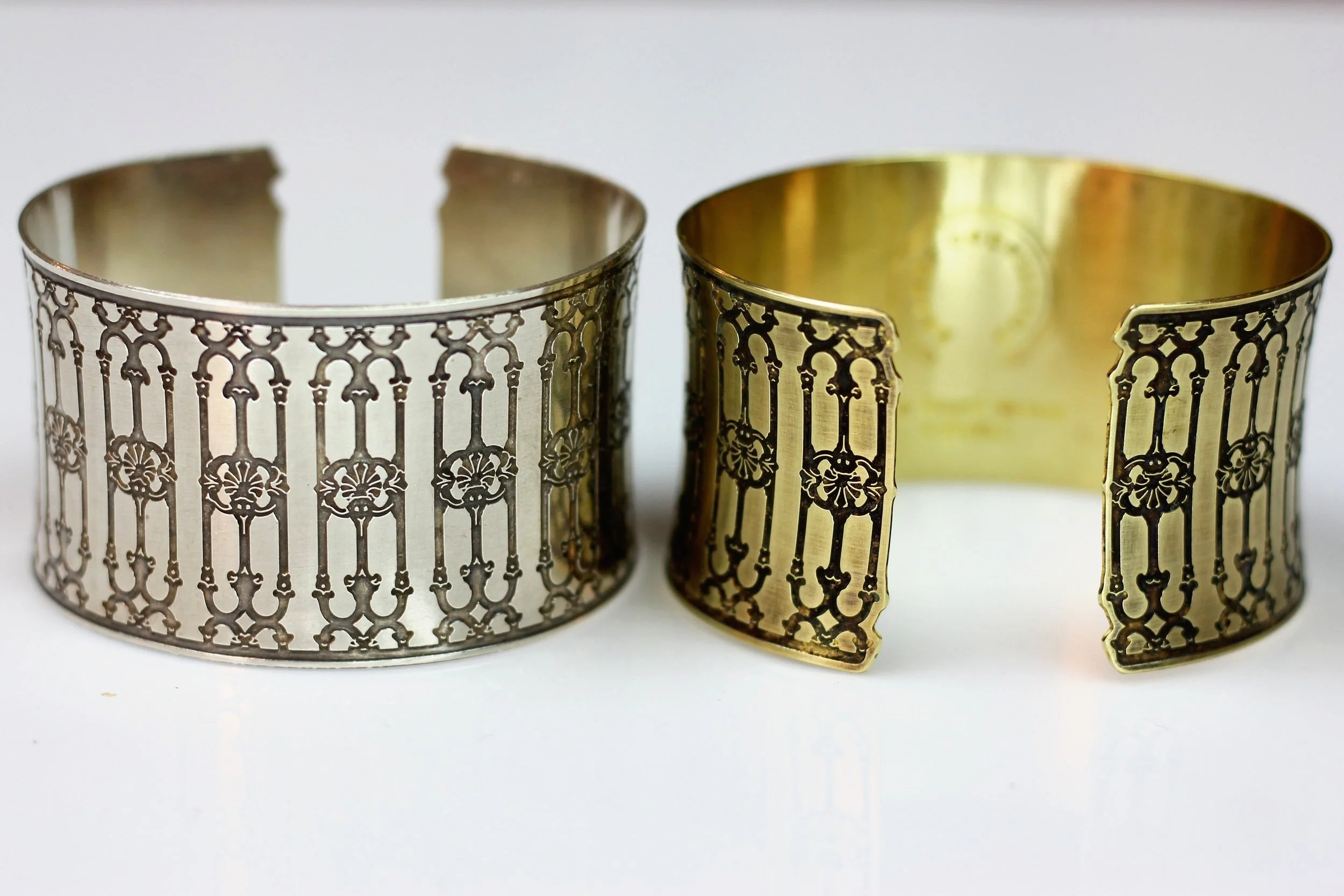 Greek Key Cuff (Wide) — Brandi Couvillion